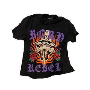 Rebel Minds Bord Rebel Streetwear T-Shirt Mens Med